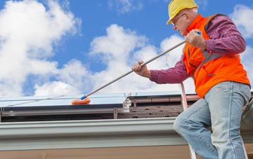 Heol Senni soft wash roof cleaning